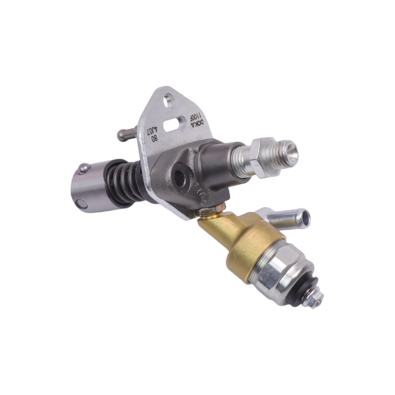Vstřikovací čerpadlo Yanmar Series 1100F s elektromagnetickým ventilem, s tělesem válečkového zdvihátka a výstupním konektorem oleje M12x1,5, vhodné pro jednoválcové vzduchem chlazené motory 1100FE